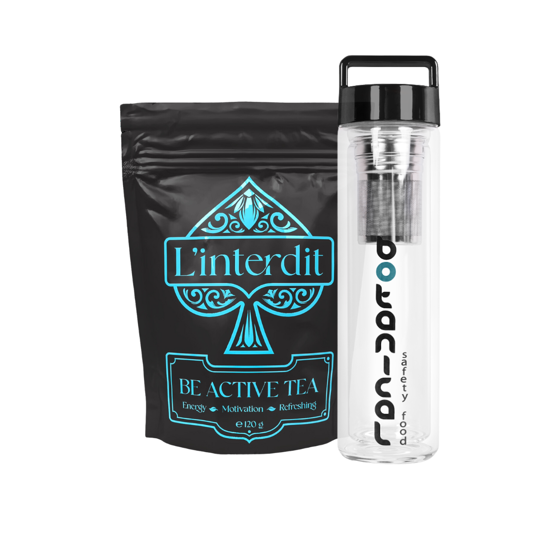 Be Active Duo ( Be Active Tea + Thermo bottle in black)